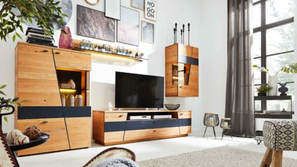 Interliving Wohnzimmer Serie 2021 – Wohnwand 44 03 HH 86