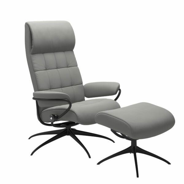 Stressless Aura (M) Paloma Black Matt