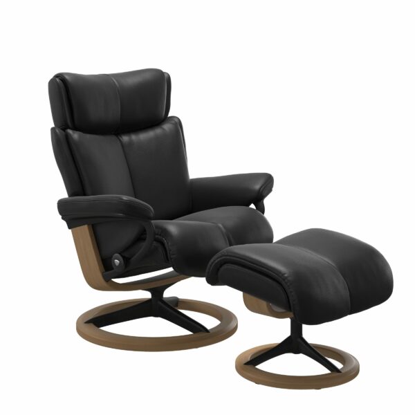 Stressless Magic (M) Paloma Black Matt
