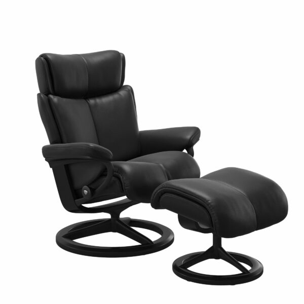 Stressless Magic (M) Paloma Black Matt