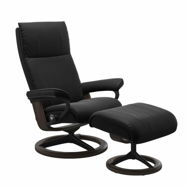 Stressless Aura (M) Paloma Black Matt