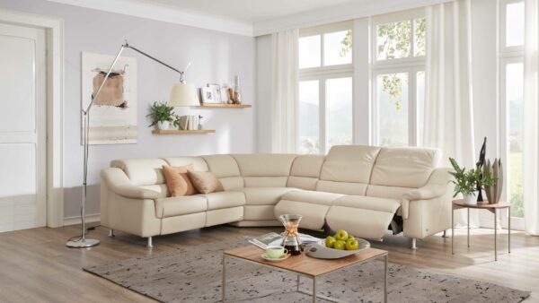 Comfortmaster 1320 – Ecksofa mit motorischen Relaxfunktionen