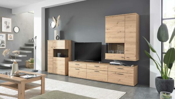 Interliving Wohnzimmer Serie 2110 – Wohnwand EB33001