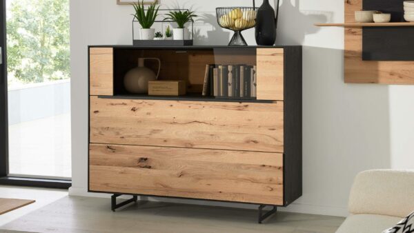 Interliving Wohnzimmer Serie 2026 – Highboard 6161