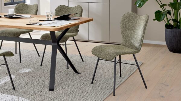 Interliving Esszimmer Serie 5115 – Vierfußstuhl Aiko Four A12