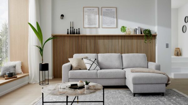 Interliving Schlafsofa Serie 4700 – Ecksofa mit Schlaffunktion