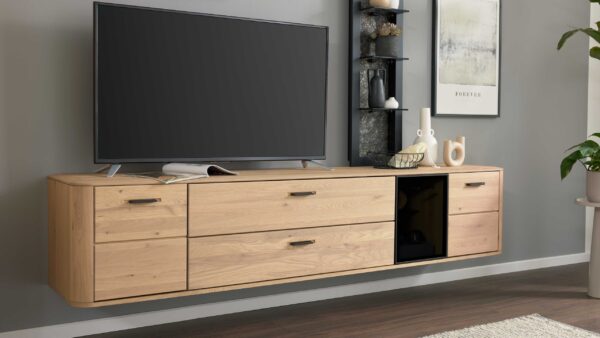 Interliving Wohnzimmer Serie 2029 – Hänge-Lowboard