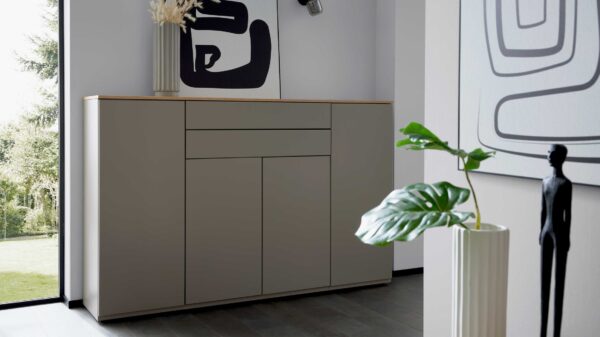 Interliving Wohnzimmer Serie 2031 – Highboard BK18071