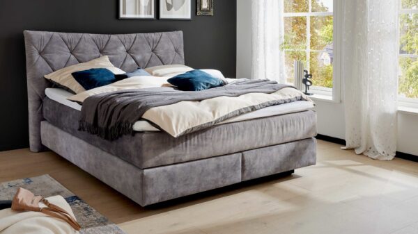 Interliving Boxspringbett Serie 1420 – Boxspringbett mit Bettkasten