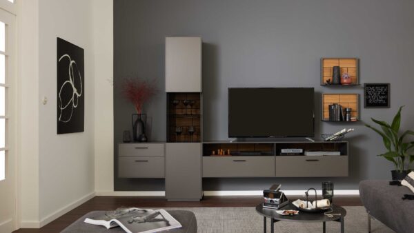 Interliving Wohnzimmer Serie 2030 – Wohnwand 80