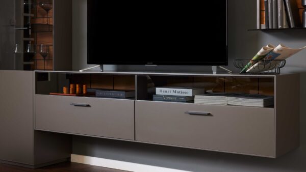 Interliving Wohnzimmer Serie 2030 – Hänge-Lowboard