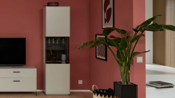 Interliving Wohnzimmer Serie 2030 PLUS – Vitrine