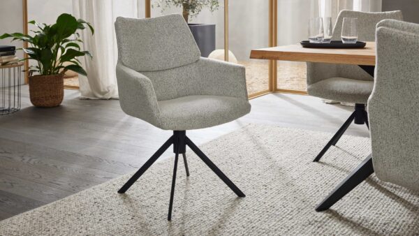 Interliving Esszimmer Serie 5118 – Armlehnstuhl 2362 mit Drehfunktion