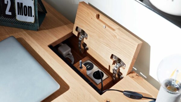 Interliving Wohnzimmer Serie 2020 – Kabelmanagement