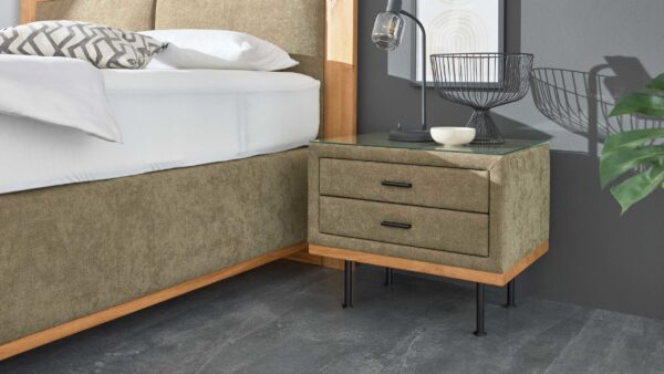 Interliving Boxspringbett Serie 1415 – Nachtkommode