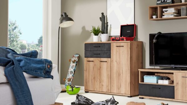 Interliving Jugendzimmer Serie 1701 – Highboard