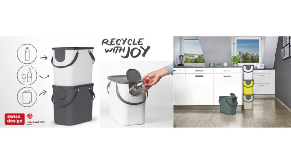 rotho modulares Recycling Müllsystem Albula