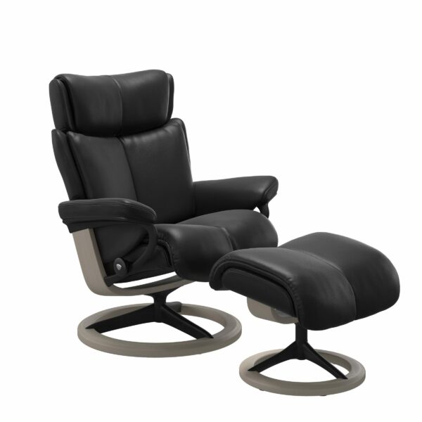 Stressless Magic (M) Paloma Black Matt