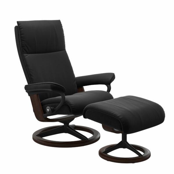 Stressless Aura (M) Paloma Black Matt